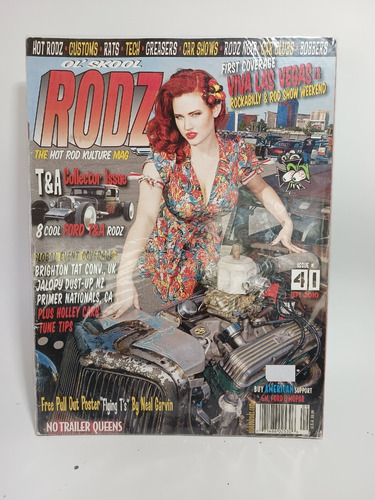 Revista Importada 0033 Ol'skool Rodz Magazine Hotrods