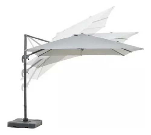 Sombrilla Voladizo 3 Metros Lateral Color Beige M