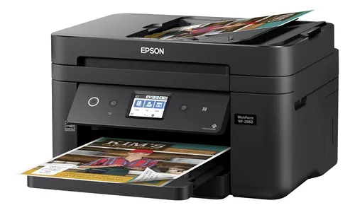 Impresora Multifuncional Epson Wf-2860: Wifi, Escáner, Fax