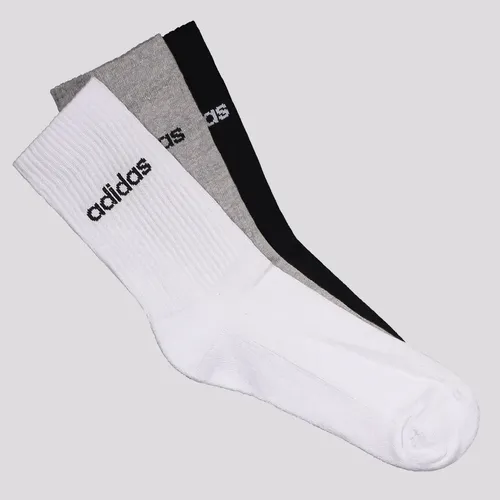 Kit Meia adidas Crew 3 Pares