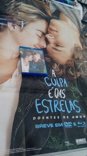 A Culpa É Das Estrelas - Blu Ray Original + Poster 