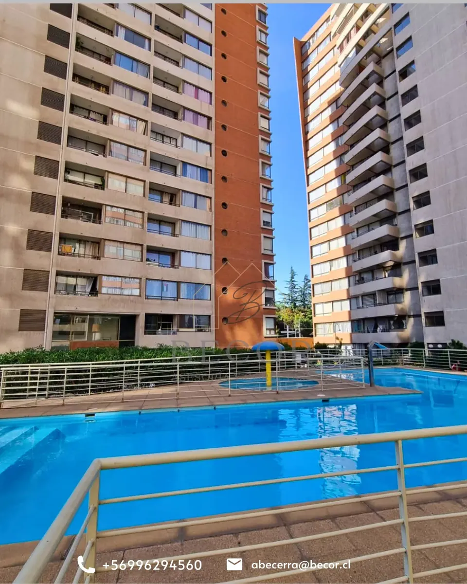 Imagen 2 de 26 de Becor Arrienda Departamento Mariposa 2d-2b. Metro Macul