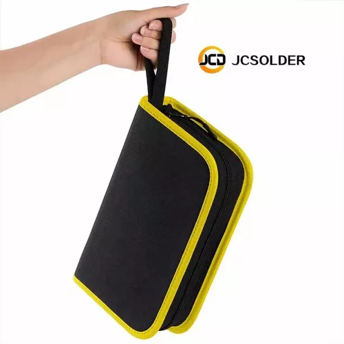 Kit de soldador de cautín de 60 W, temperatura ajustable, cable de  soldadura, pinzas, soporte para