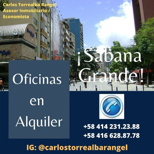 Imagen 12 de 14 de Oficina En Alquiler, Sabana Grande