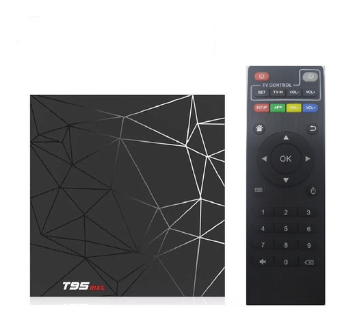 Tv Box  Android 9.0  Cuad-core  4gb Ram 32gb R 6k Ultra Uhd 