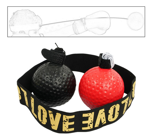 Pelota De Boxeo Para , Diadema, Pelota De Lucha Para Golpes