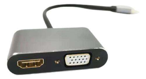 Adaptador - Dm Cable Mini Dp-m A Hdmi-h +vga-h 1080p