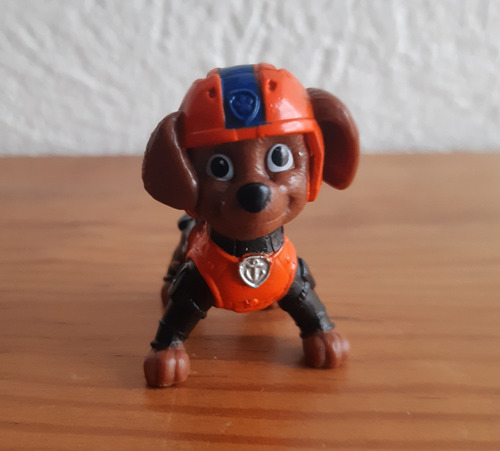Figura Perrito Zuma Patrulla Canina Paw Patrol 4.5 Cm (Usado)
