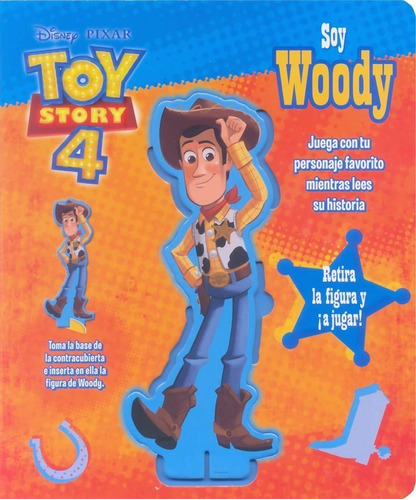 Libro De Actividades Toy Story 4 Soy Woody M4 Editorial Dgl