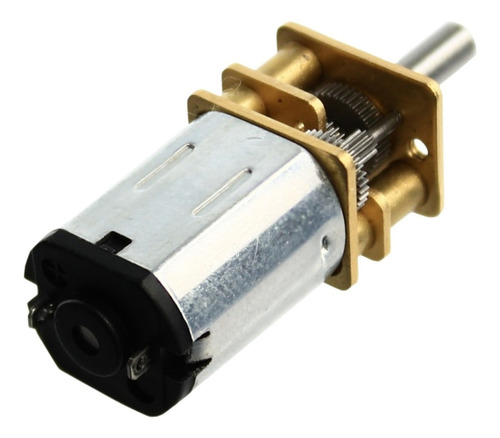 Mini Motor N20 6v 100 Rpm Com Caixa De Redução Para Arduino