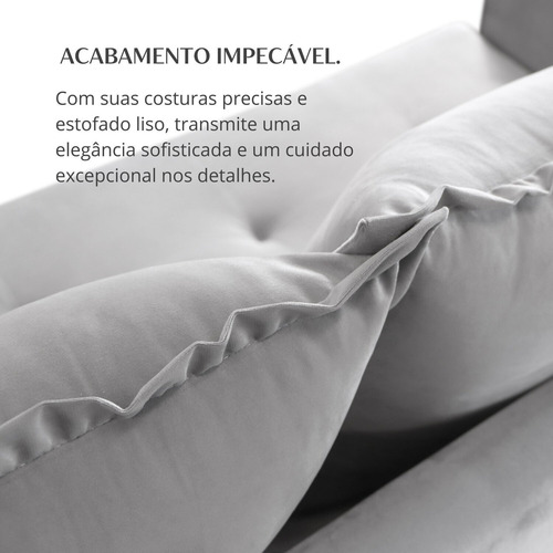 Conjunto Florianópolis 3x2 Lugares Veludo Wt