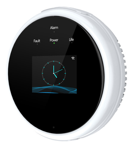 Detector De Fugas De Gas Wifi Y Alarma De Incendio De Pared