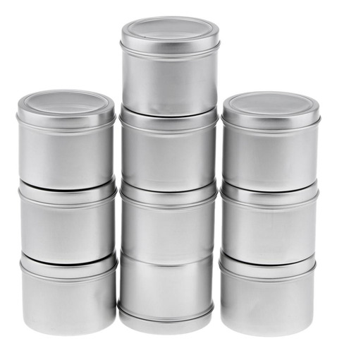 25x 100ml Aluminio Vacío Cosmético Tarro Crema Tarro