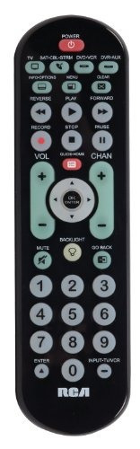 Rca Rcrbb04gr 4 Device Big Button Universal Remote