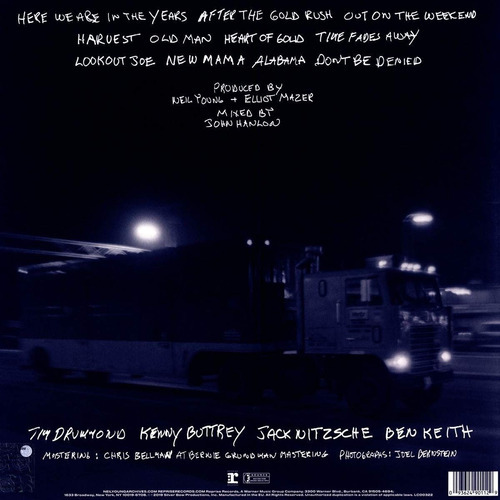 Neil Young Tuscaloosa Live Vinilo Nuevo Importado