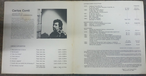 Imagen 2 de 3 de Carlos Conti * Hotel Panamericano En El Arte * 1986 *