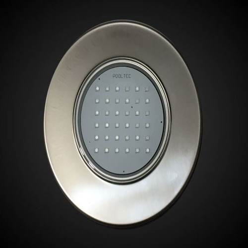 Imagem 2 de 2 de Refletor Rgb Steel Led Smd 36 Inox Extra-pooltec
