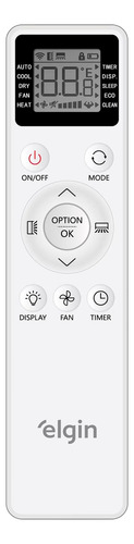 Ar Condicionado Split Eco Class Plus 12.000 Btus Timer Elgin Cor Branco Voltagem da unidade externa