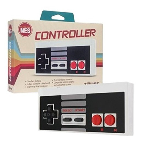 Tomee Retro Classic Controller For Nes