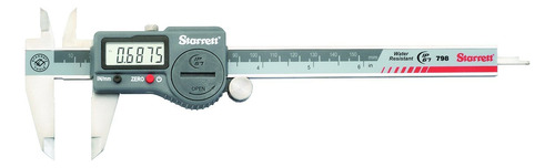 Starrett 798a-6/150 - Calibrador Digital De Acero Inoxidable