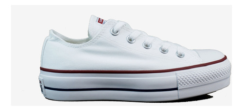 Zapatilla Converse Plataforma Ct Blanco Dama Deporfan 