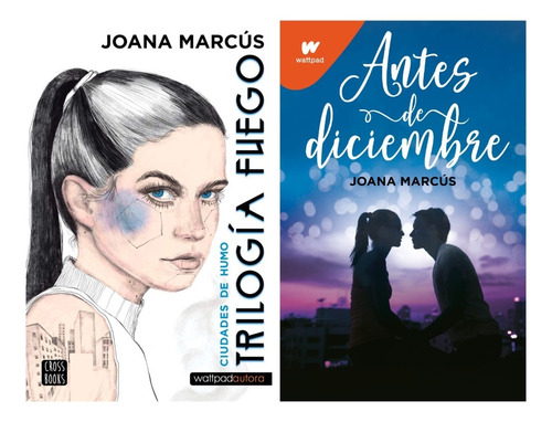 Antes Diciembre + Ciudades Fuego - Joana Marcus - 2 Libros