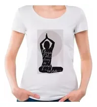 Comprar Remera Babylook Yoga Zen Namaste