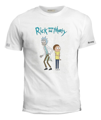 Camiseta Estampada Rick And Y Morty Breaking Bad Art Ink 