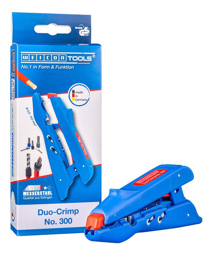 Weicon Duo-crimp No. 300 3 En 1 Herramienta De Pelado Y Enga