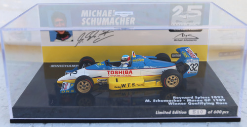 Reynard Spiess-f893-gp Macau-1989-micheal Schumacher-1/43