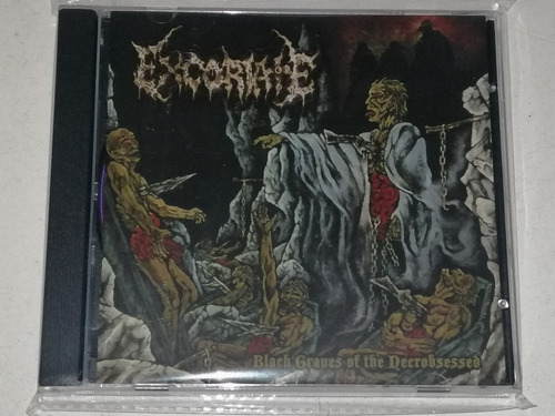 Excoriate  Black Graves Of The Necrobsessed  Cd Nuevo 