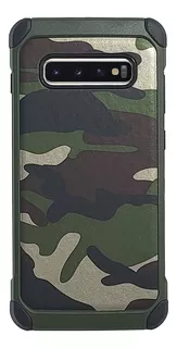 Funda Samsung Galaxy S8 S8+ S9 S10 S10+ Camuflaje Uso Rudo