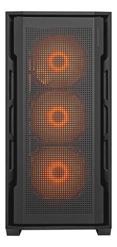 Gabinete Cougar Uniface Rgb Con Vidrio Templado Nnet