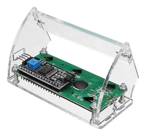 Carcasa De Acrílico Lcd 16x2 1602