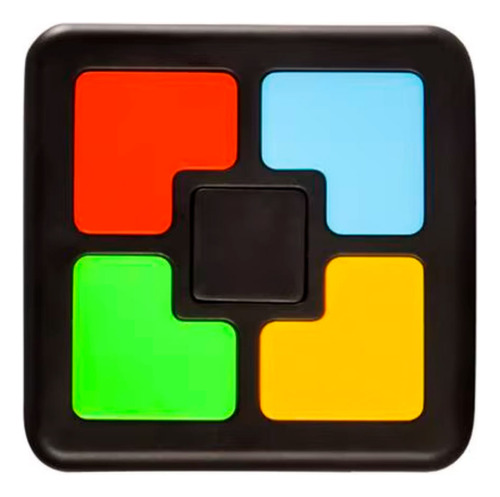 Juego De Memoria De Bolsillo Cuadrado Con Luces Y Sonido