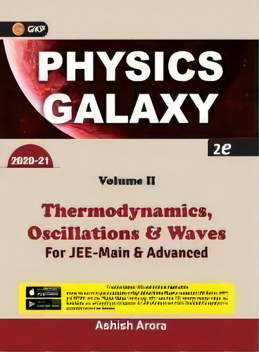 Physics Galaxy 2020-21 : Thermodynamics, Oscillations & Waves, De Ashish Arora. Editorial G. K. Publications, Tapa Blanda En Inglés