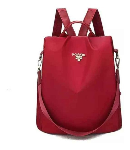 Mochila Morral Antirrobo Oxford De Dama Mujer Cartera Nueva