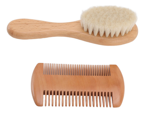 Conjunto De Escova De Cabelo Para Bebês, Pente E Pente De Ma