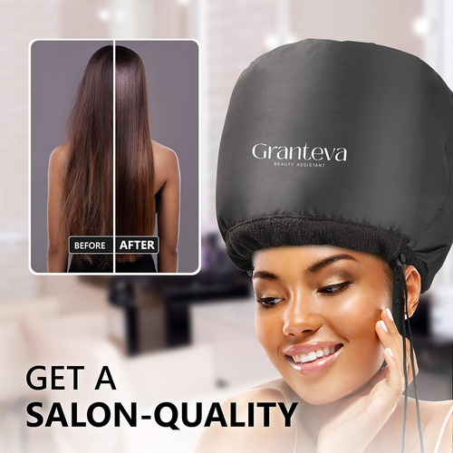 Secador De Pelo Con Capucha Y Diadema Integrada Que Reduc...