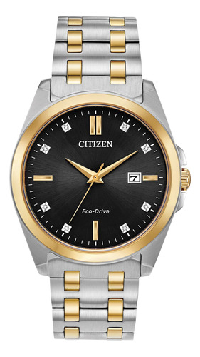 Citizen Eco-drive Corso - Reloj De Cuarzo Para Hombre, Acero