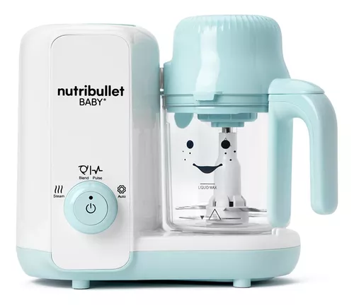 Nutri Bullet Baby Vaporera Licuadora De Alimentos Para Bebé