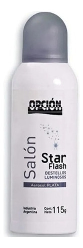 Purpurina Brilo Glitter Aerosol Cabello Star Flash Opcion X3