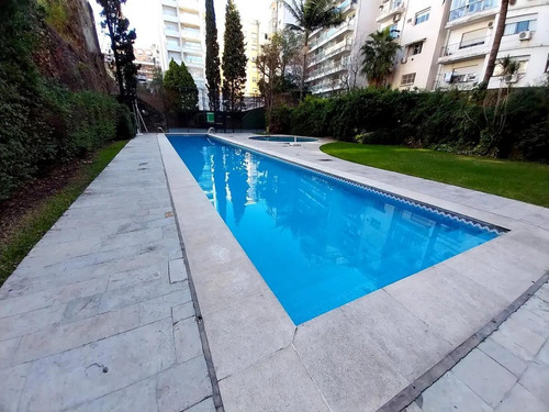Alquiler. Espectacular Departamento 2 Ambientes. Charcas 4070 Piso 17 Gran Vista. Pileta Y Jardín C/amenities Y Seguridad 24hs. Palermo.