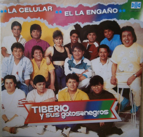 Lp Nuevo De Tiberio Y Sus Gatos Negros Disco De Vinil