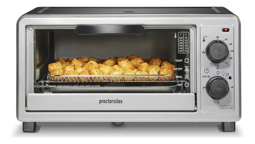 Proctor Silex Simply-crisp - Combo De Freidora De Aire Para. Color Negro