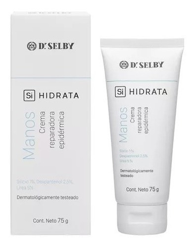 Si Hidrata Crema Reparadora Epidérmica P/manos 75 Gr.