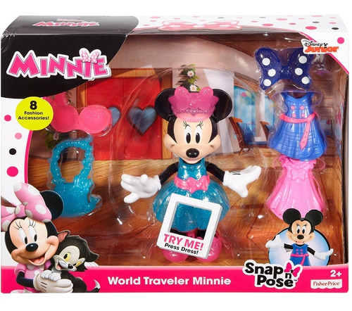 Muñeca Minnie Mouse Disney Junior Con Accesorios