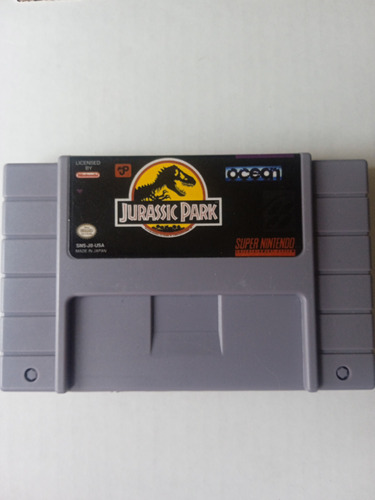 Jurassic Park Para Súper Nintendo Repro