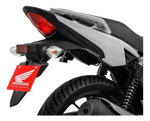 Paralama De Traz Titan 160 2016 A 2020 Suport Traseiro Placa