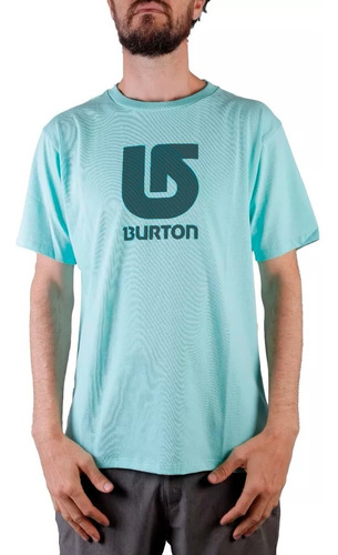 Remera Hombre Manga Corta Burton Vertical